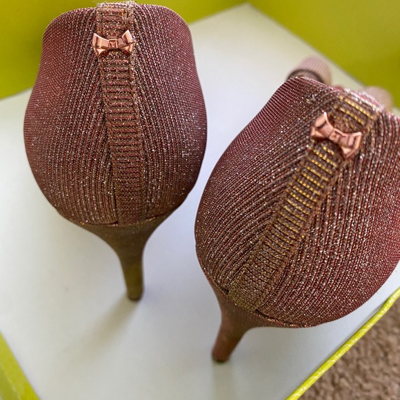 Ted Baker London Pink Bow Heels in women’s size 38 - Picture 4 of 6